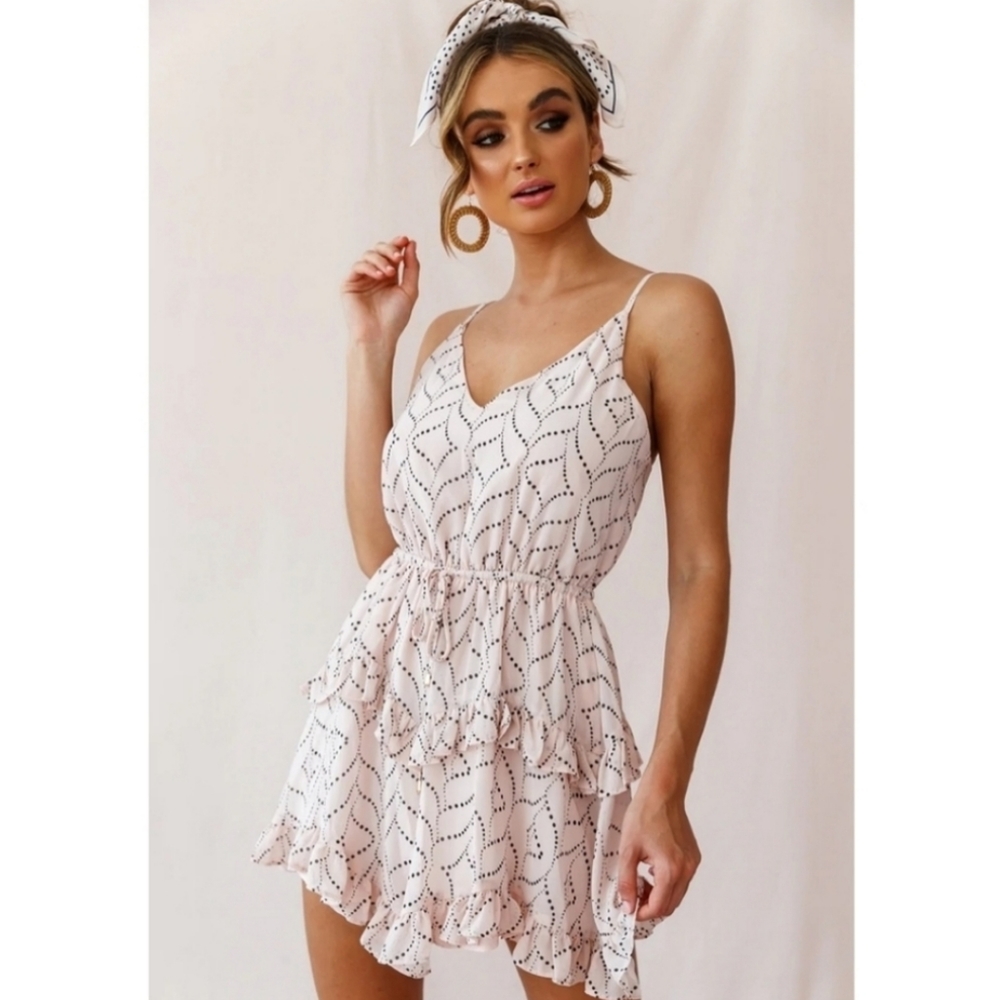 Saints + Secrets Cute Euc Small Mini Spaghetti St… - image 3